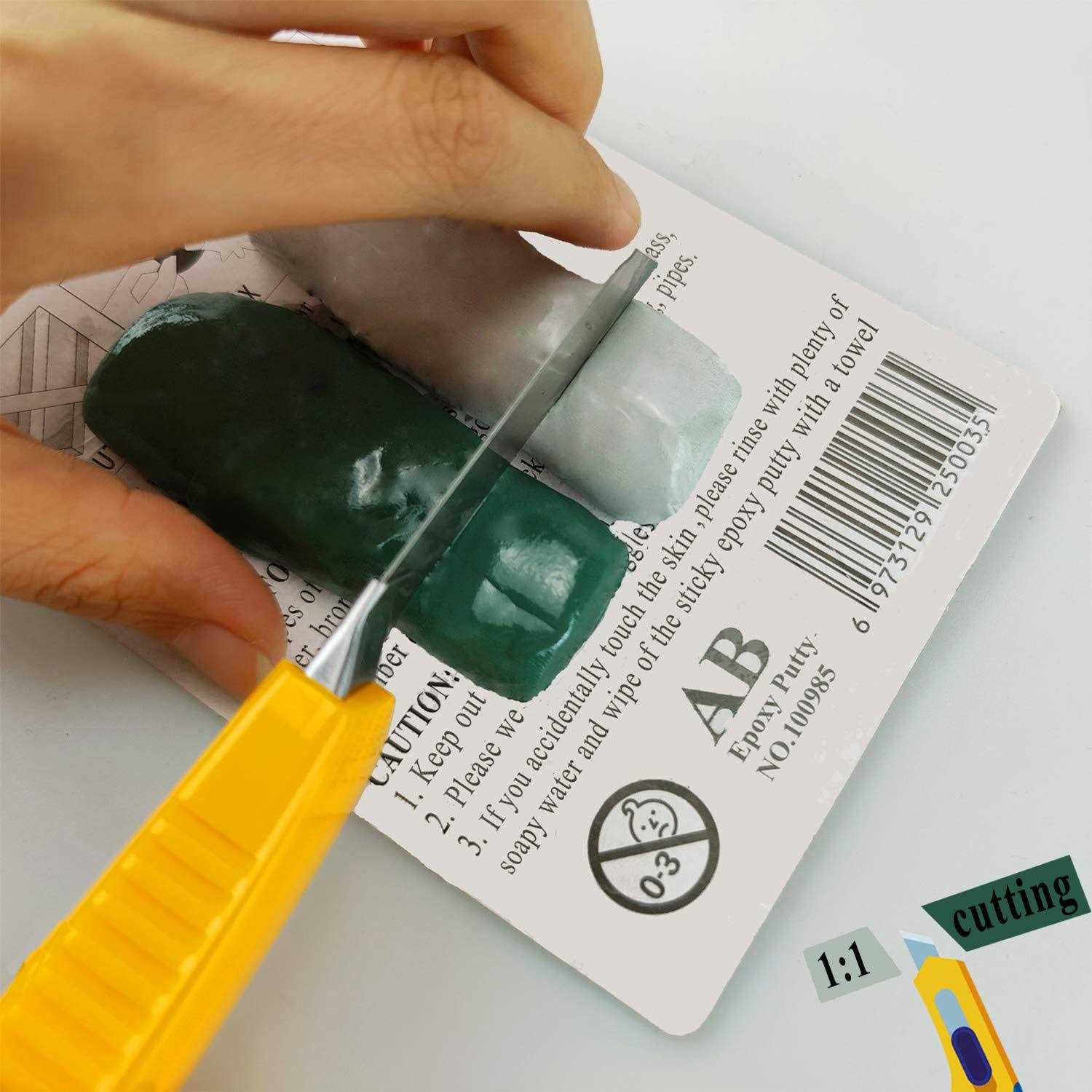 Epoxy Putty Repair Epoxy Putty Stick Metal Filler Pipe Repair Hard Plastic Ceramic Fibreglass Stone Glass Hole Filler - MT - Mrs Treak