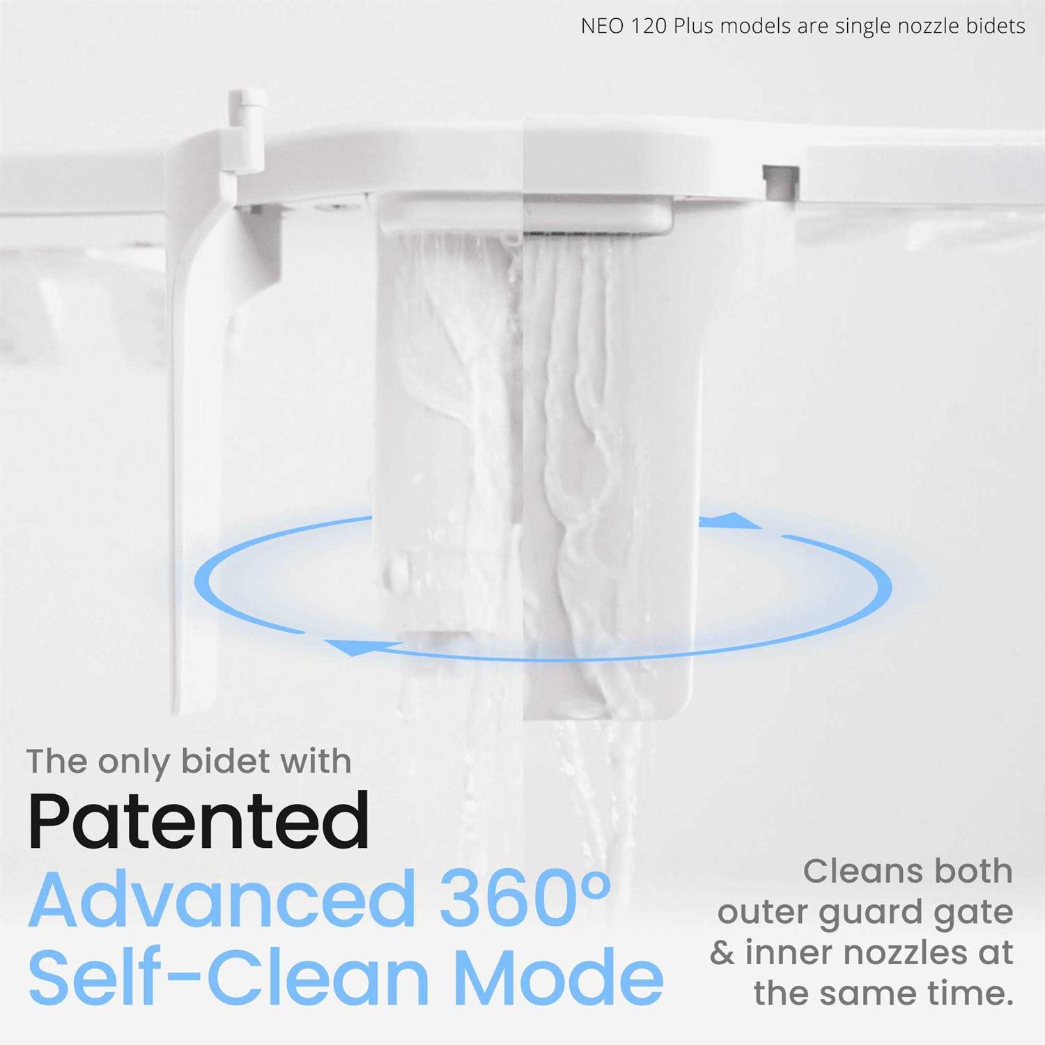Luxe Bidet Neo 120 Self Cleaning Nozzle - MT - Mrs Treak