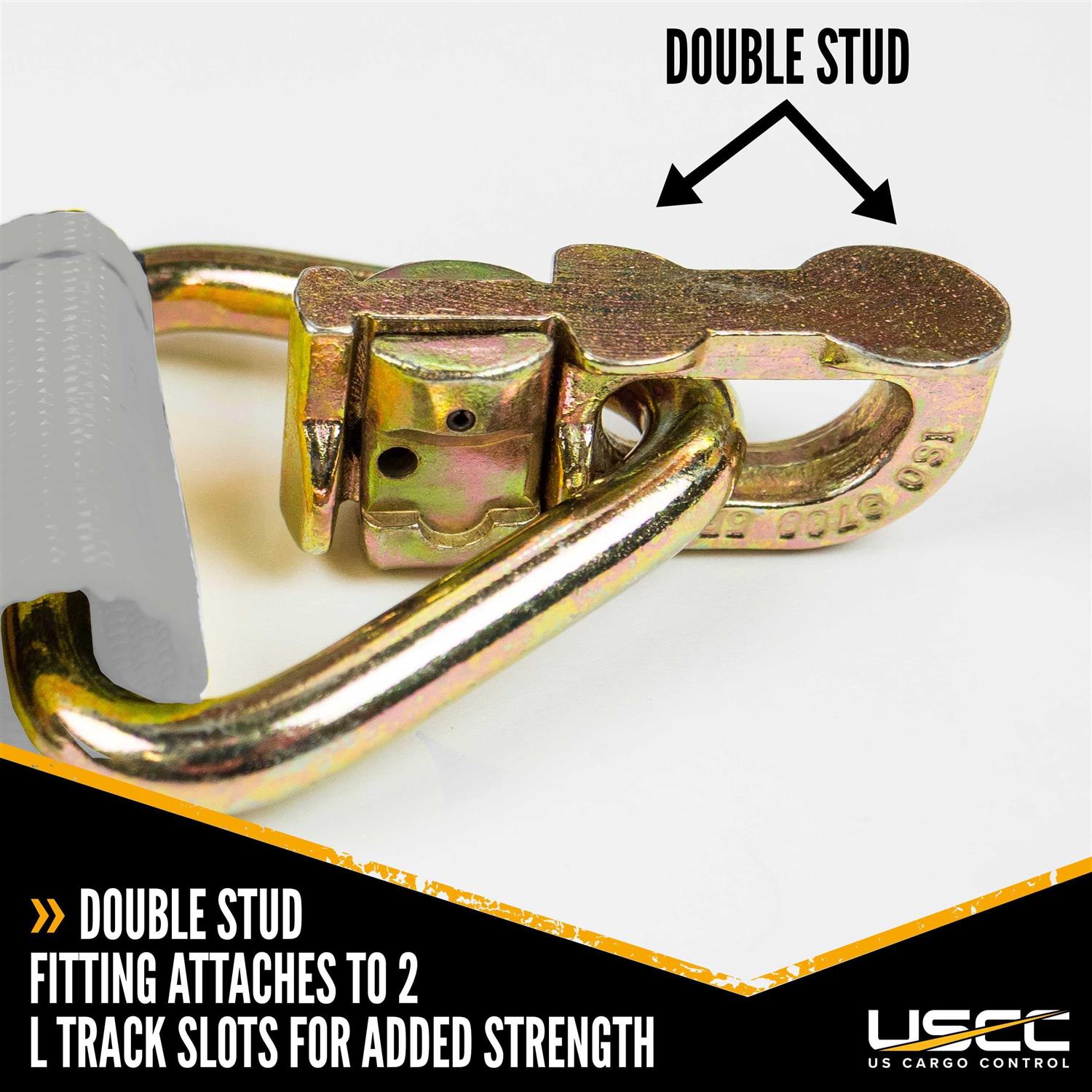 Us Cargo Control 2 x E Track Ratchet Fittings - MT - Mrs Treak