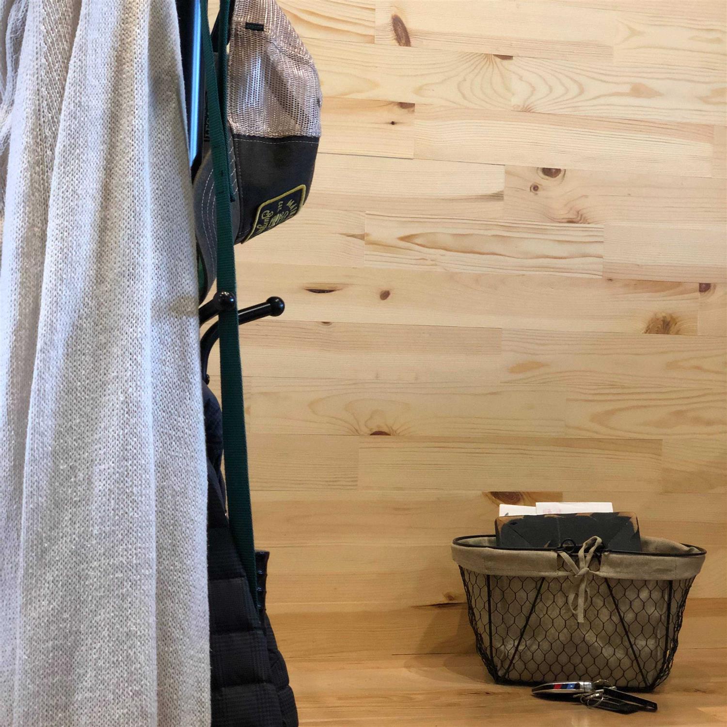 Timberchic Pine Wooden Wall Planks Peel and Stick Application - MT - Mrs Treak