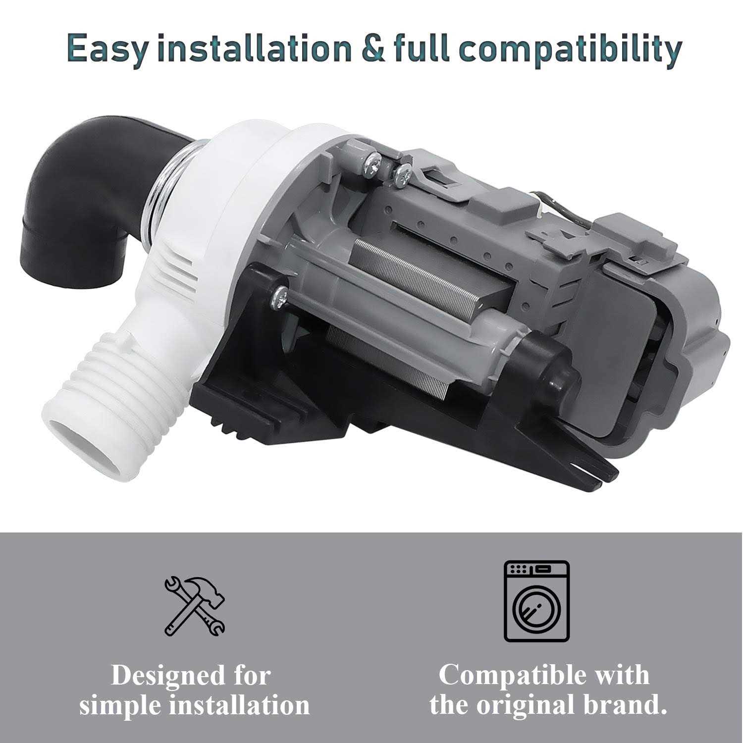 W10510667 Whirlpool Dishwasher Pump Motor - MT - Mrs Treak