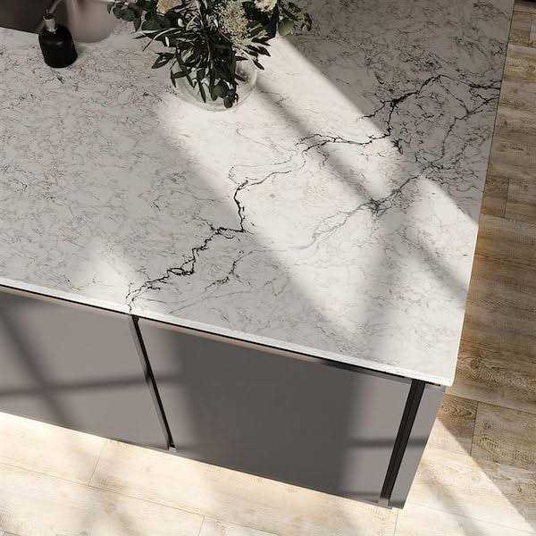 VIATERA 3 in. x 3 in. Quartz Countertop Sample - MT - Mrs Treak