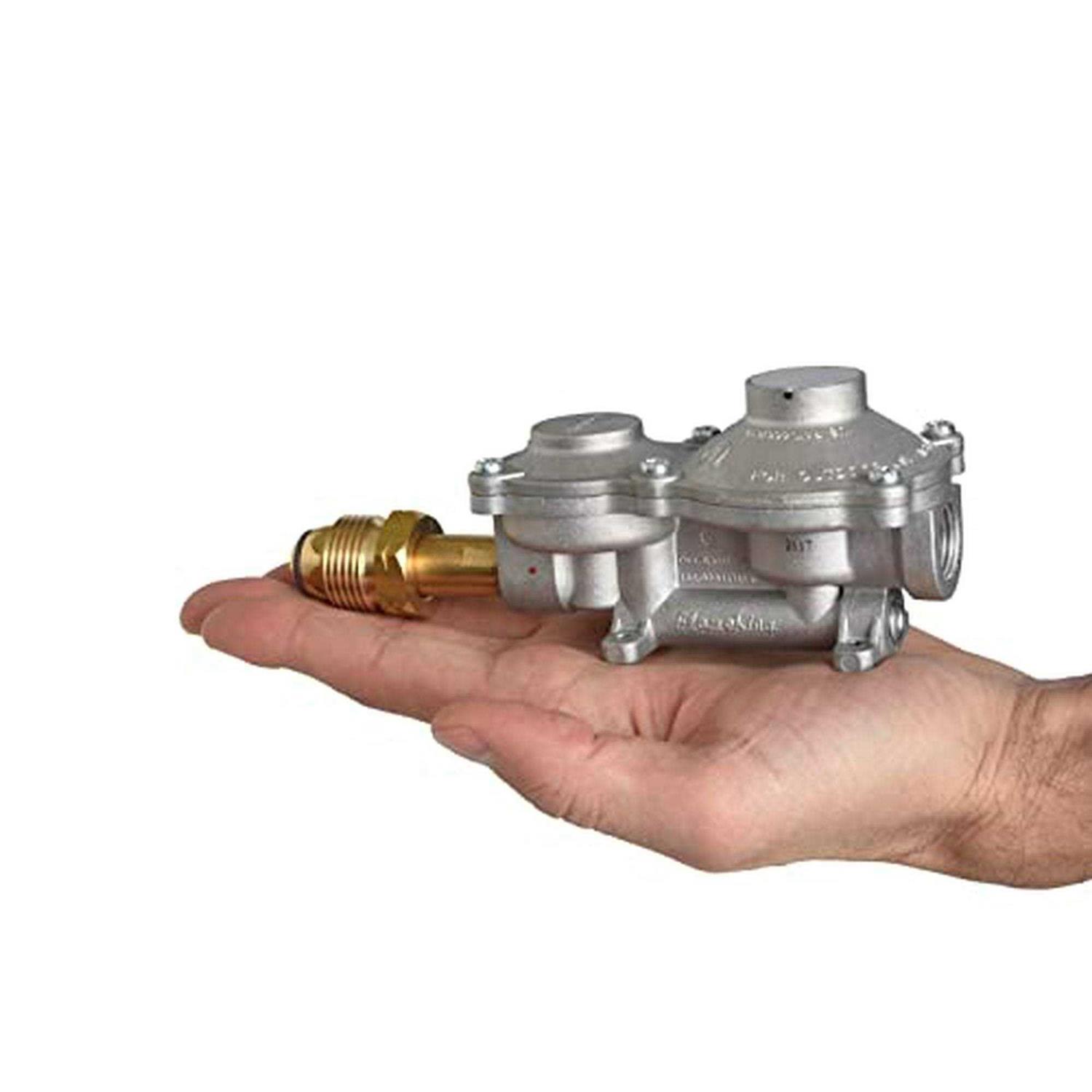 Flame King 12 ft. LP Regulator Hose with 3/8 in. Quick Connect for Heater - MT - Mrs Treak