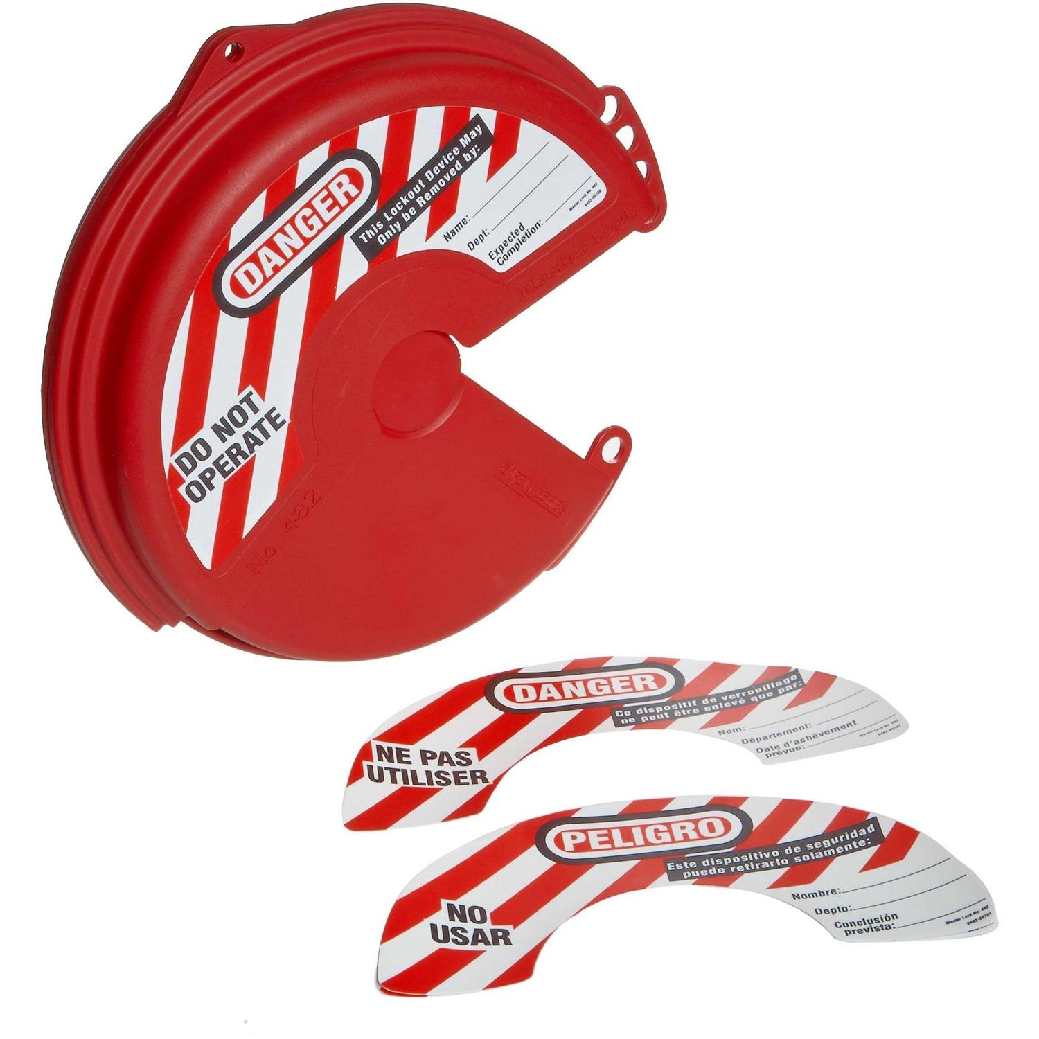 Master Lock 468L Seal-Tight Handle-Off Ball Valve Lockout - MT - Mrs Treak