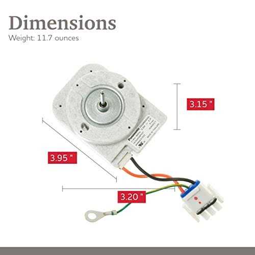 Parts Master Replacement for GE Refrigerator Evaporator Fan Motor - MT - Mrs Treak