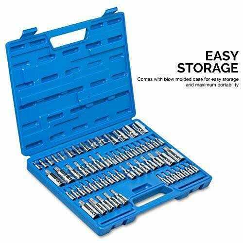 Neiko 10083A Master Torx Bit Socket and External Torx Socket Set, S2 and CrV Steel - MT - Mrs Treak