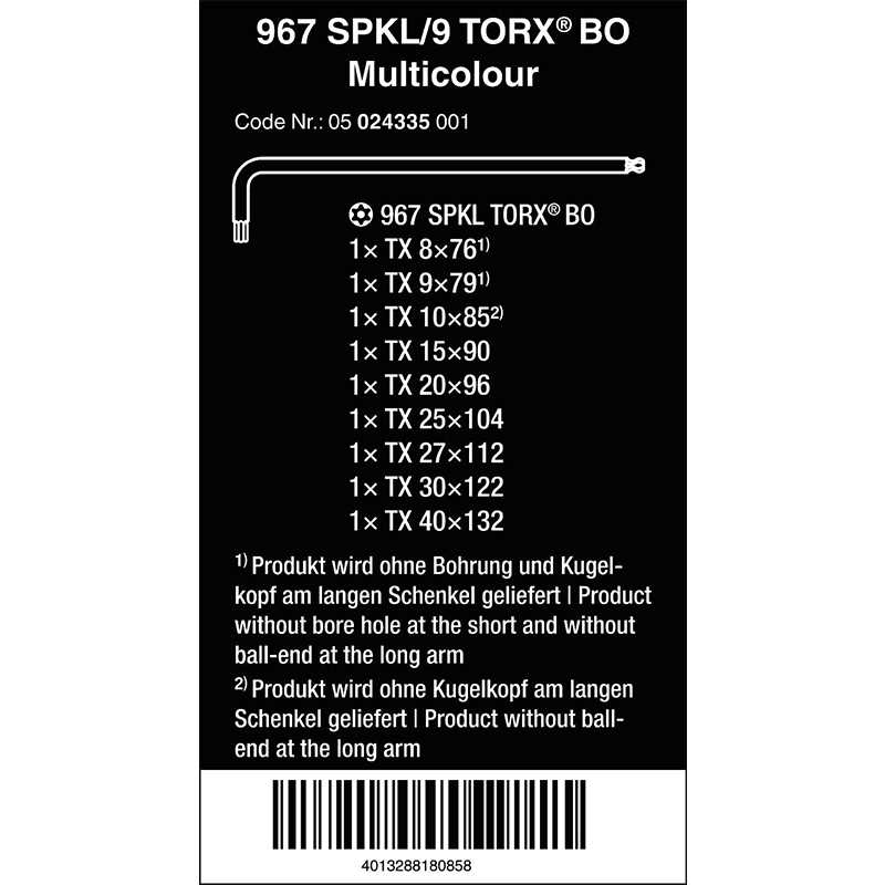 Wera WR073599 - MT - Mrs Treak