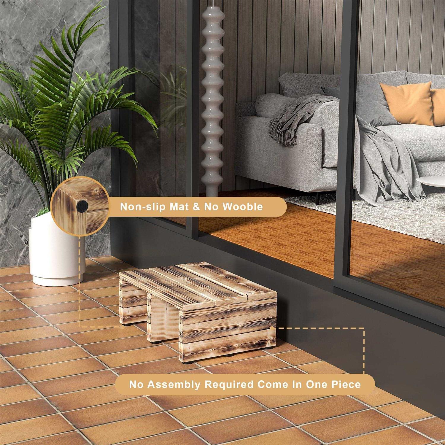 Wooden and Rubber Toilet Plungers - MT - Mrs Treak