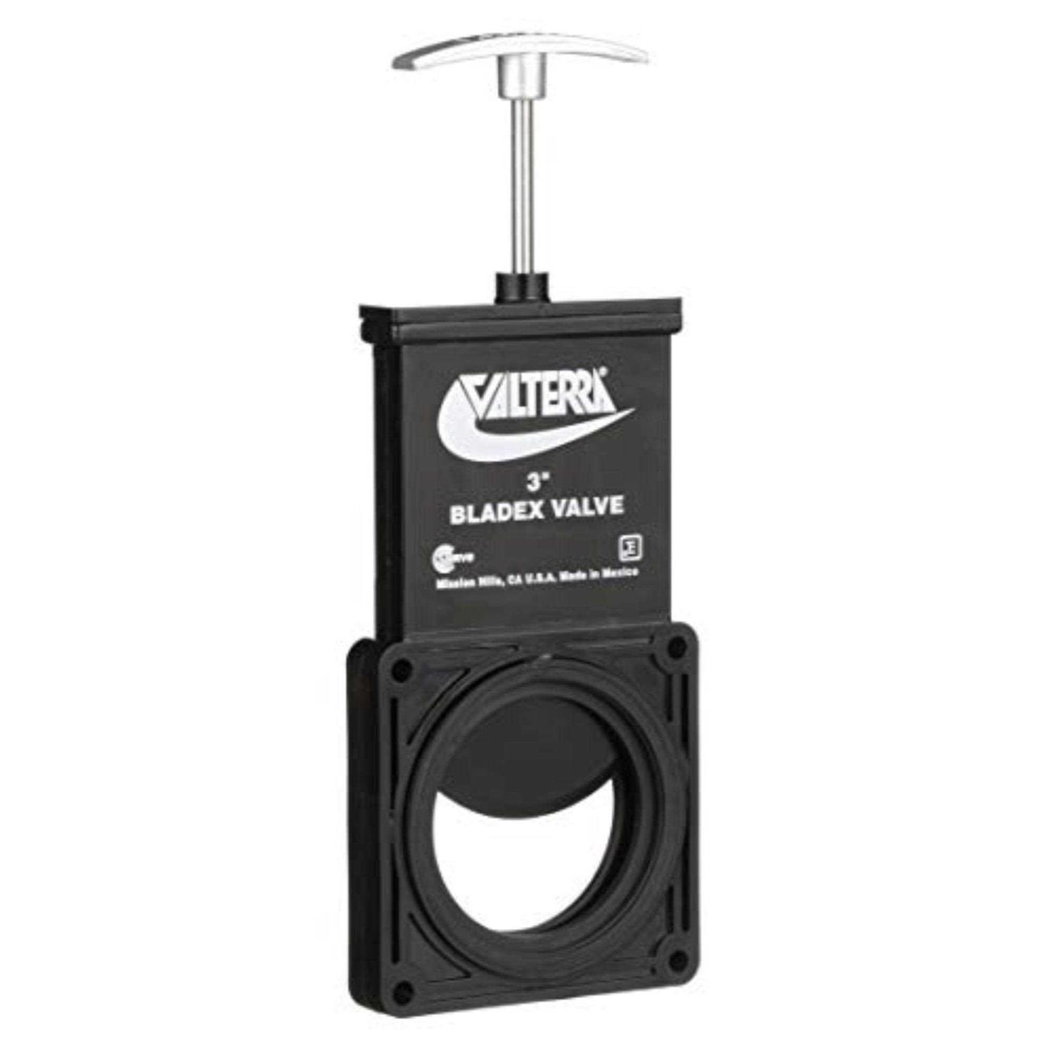 Valterra T1001VPM Bladex Waste Valve with Metal Handle - MT - Mrs Treak