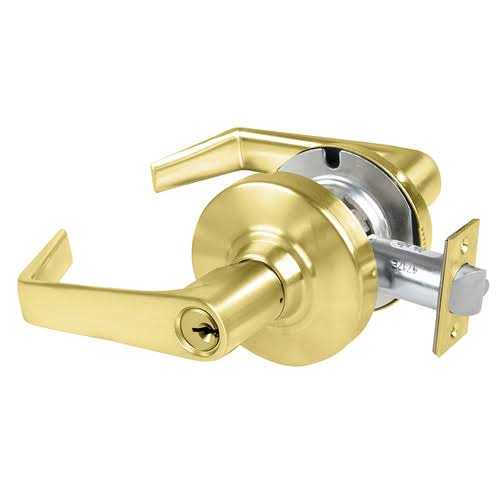 Schlage ALX10SAT626 Saturn Passage Door Lever Set Satin Chrome - MT - Mrs Treak