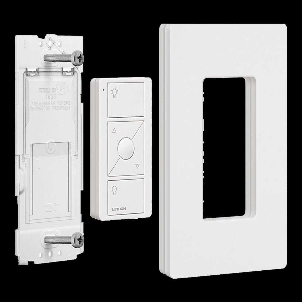 Lutron Pico Smart Remote Wall-Mounting Kit PJ2-WALL-WH-L01 - MT - Mrs Treak