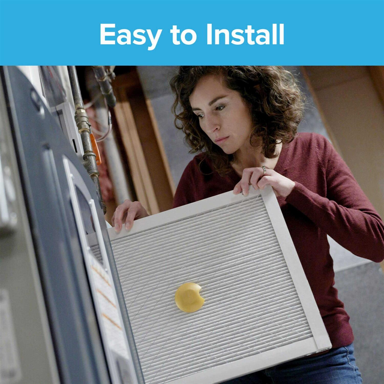 Filtrete 16-in W x 20-in L x 1-in 5 MERV Basic Pleated Air Filter FBL - MT - Mrs Treak