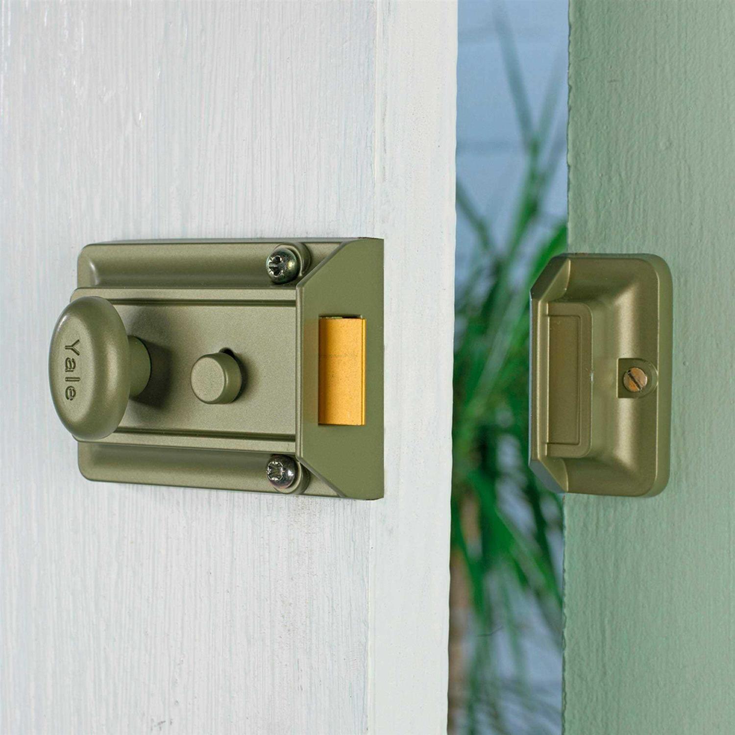 Yale NTB610-ZW2-626 nexTouch Z-Wave Push Button Lever Lock - MT - Mrs Treak