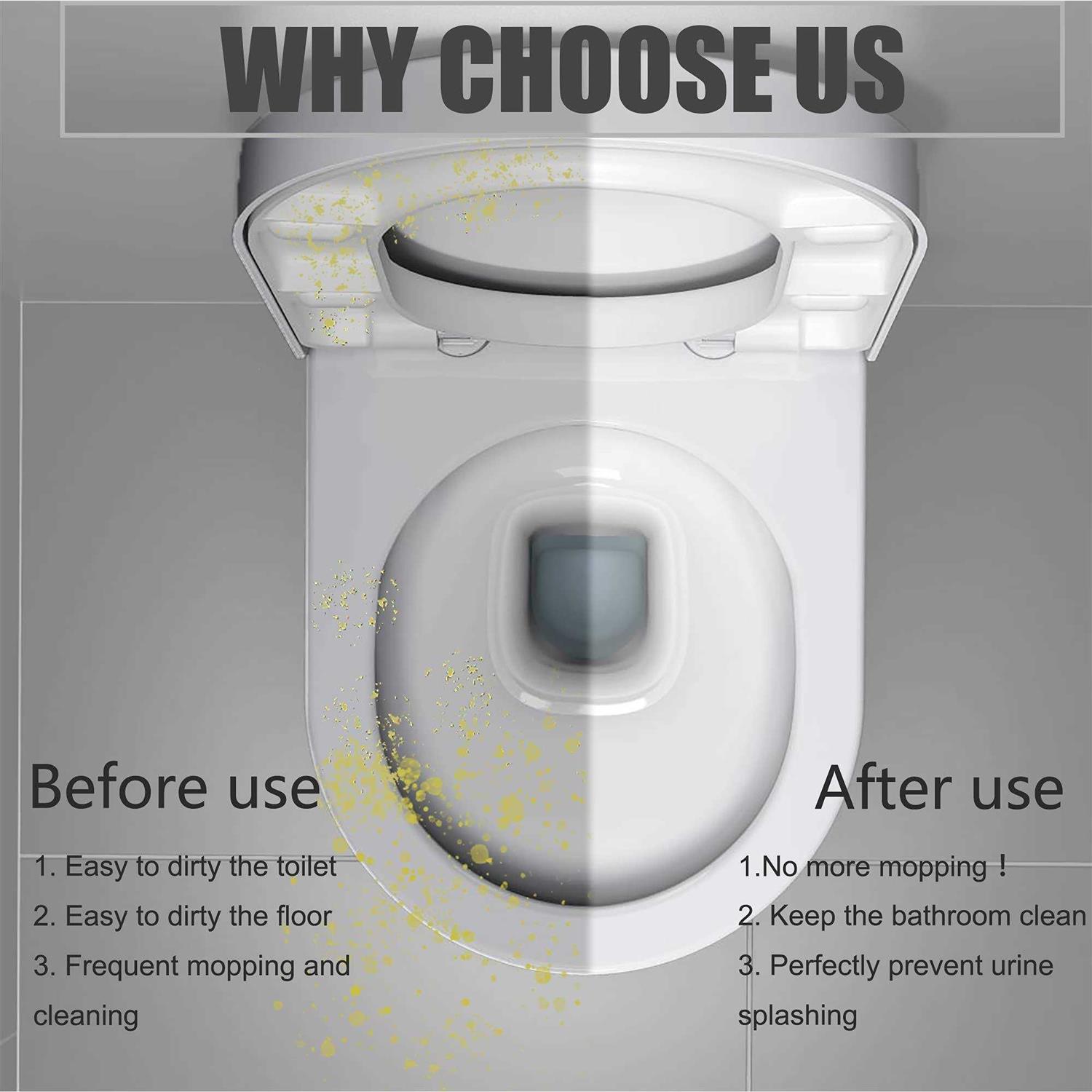 Magoog Pee Guard, Toilet Splash Guard, Potty training Pee Guard and - MT - Mrs Treak