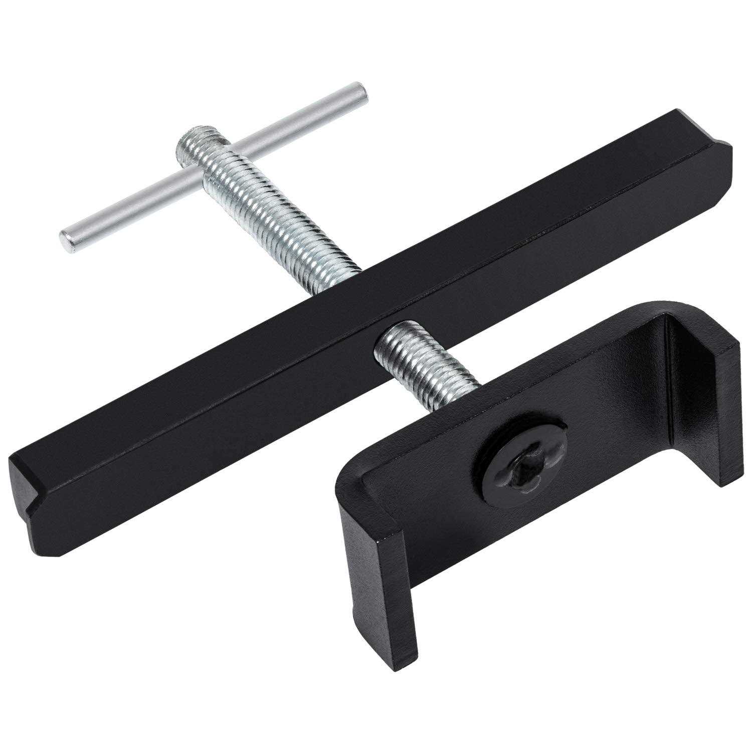 T Tulead Z Clips Canvas Clips Picture Frame Offset Clips Mirror Clamp Clips Pack of 100 with Screws - MT - Mrs Treak