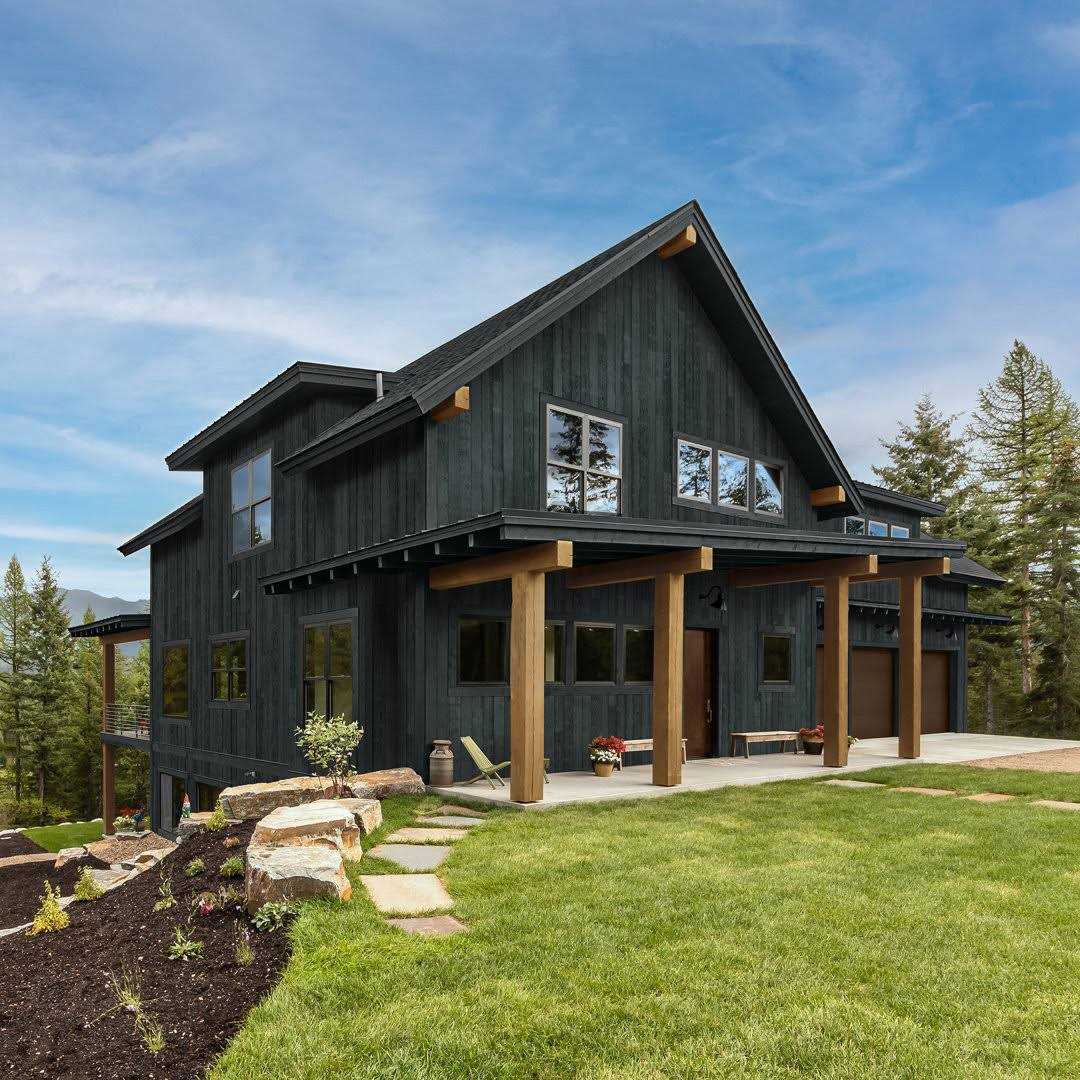 UFP-Edge 1 in. x 4 in. x 8 ft. Charred Wood Natural Pine Trim Board (2-Pack), Natural Charred - MT - Mrs Treak