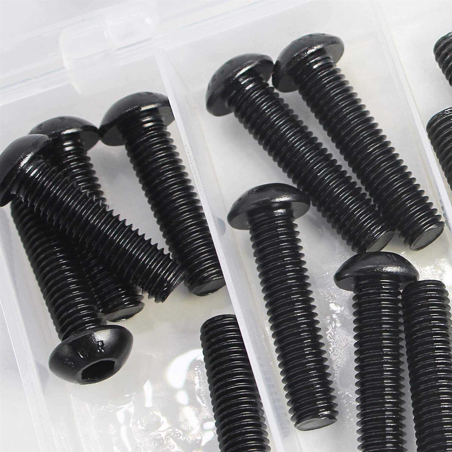 M6 x 30mm 35mm 40mm Button Head Socket Cap Screws Bolts - MT - Mrs Treak