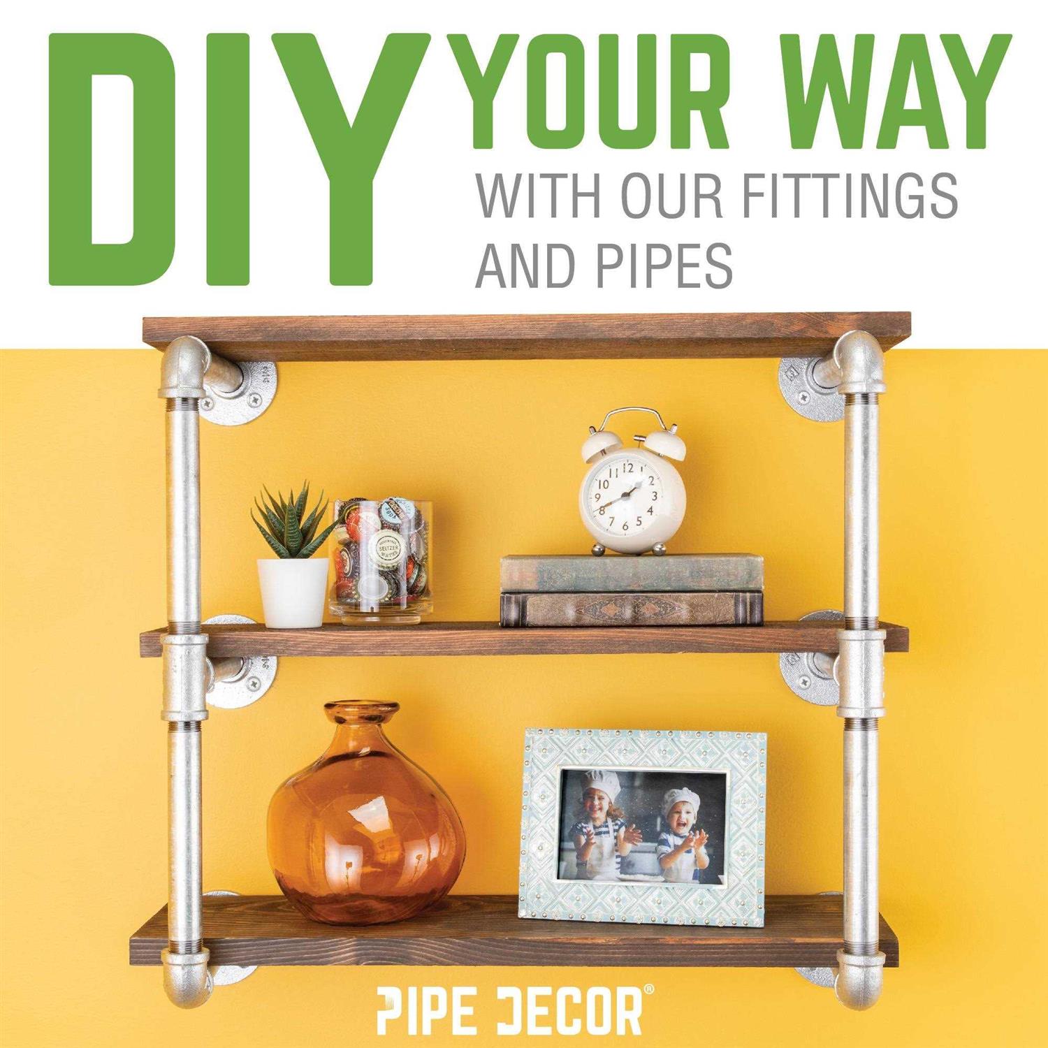 PIPE DECOR 1 Galvanized Pipe - MT - Mrs Treak