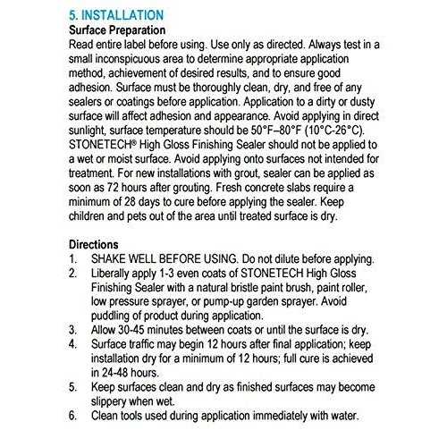 StoneTech High Gloss finish & Sealer - MT - Mrs Treak