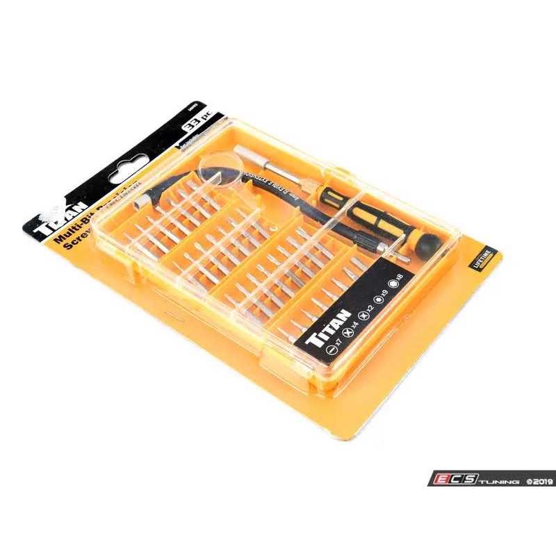 Titan 16068 31-Piece Multi-Bit Screwdriver Set - MT - Mrs Treak