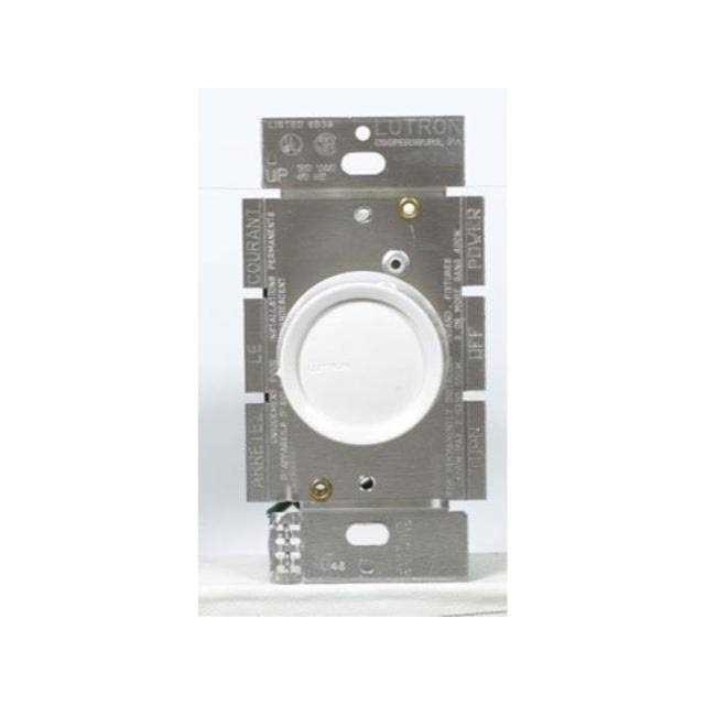 Lutron Dalia LED+ Single-Pole/3-Way LED Illuminated Rotary Light Dimmer Switch RCL-153PNLH-BL - MT - Mrs Treak