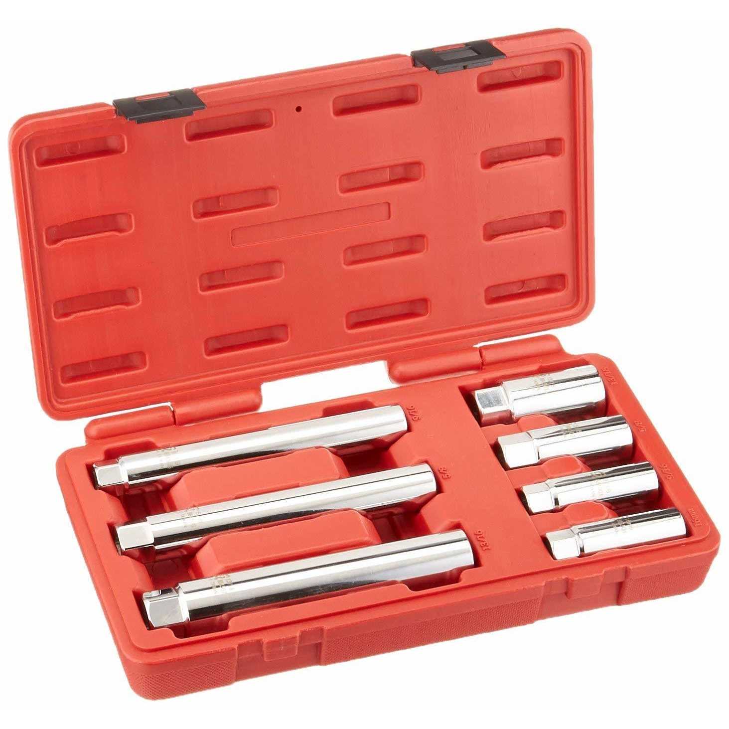 Sunex 8045BK Professional 5 Drawer Service Cart with Locking Top - MT - Mrs Treak