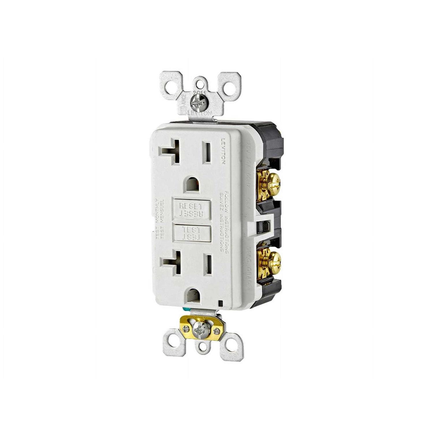 Leviton GFTR2-5LW 20A 125V Receptacle - MT - Mrs Treak