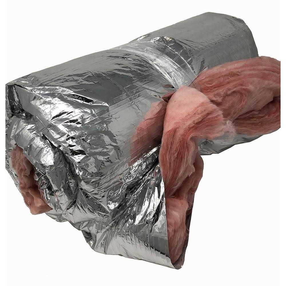 Master Flow 10 in. Dia x 5 ft. Length Ductwork Insulation Sleeve – R-6 - MT - Mrs Treak