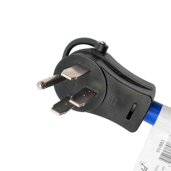 Parkworld 8/3 3-Wire RV/Generator/Range 50 Amp 4-Prong NEMA 14-50P Plug to 50 Amp Welder 3-Prong 6-50R Female Adapter Cord - MT - Mrs Treak