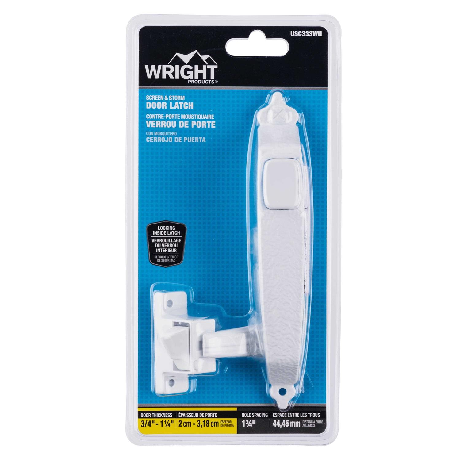 Wright Products Screen & Storm Locking Door Latch - MT - Mrs Treak