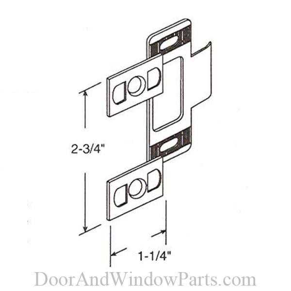 Defender Security 4 in. Bronze Surface Bolt U 10307 - MT - Mrs Treak
