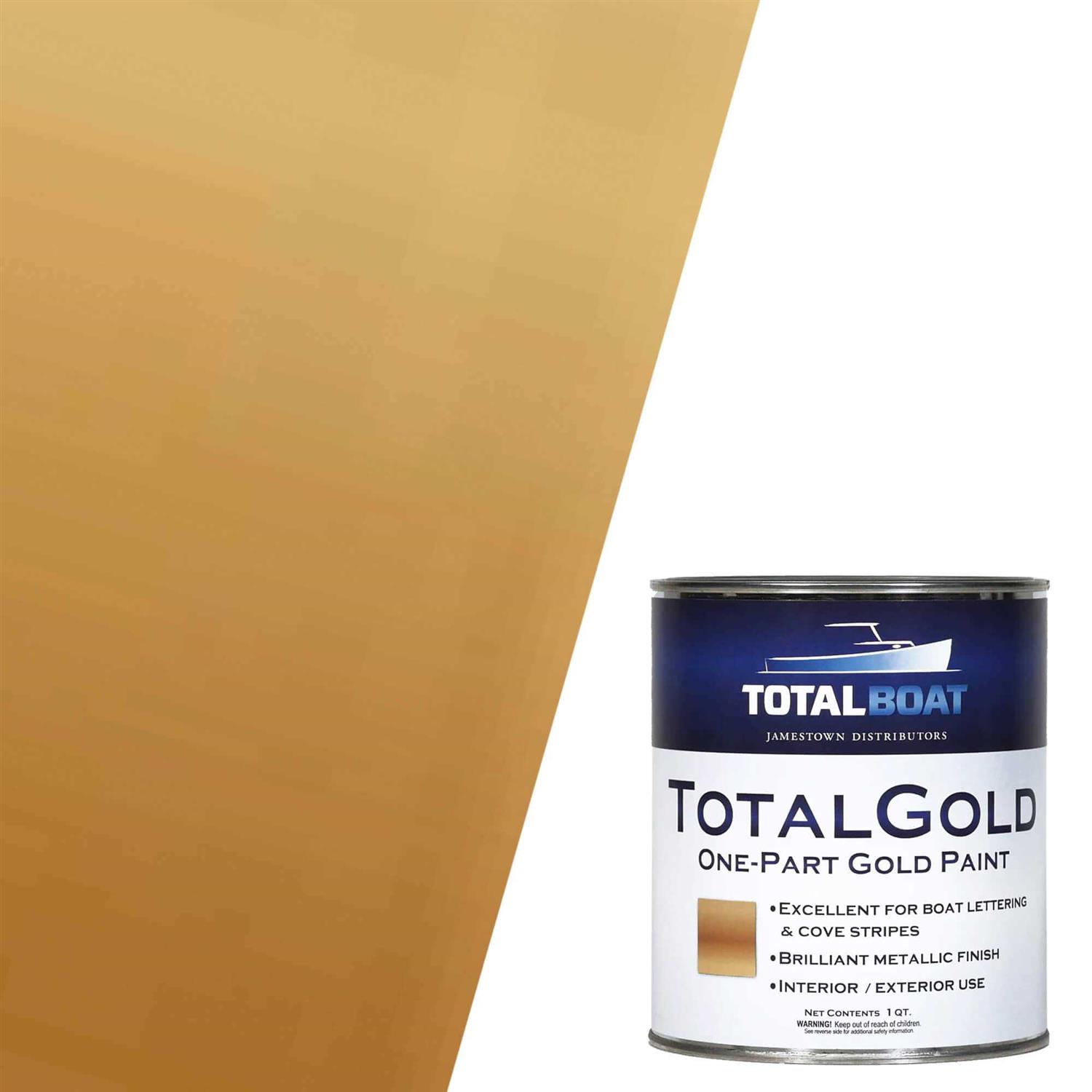 TotalBoat TotalGold Gold Metallic Paint - MT - Mrs Treak