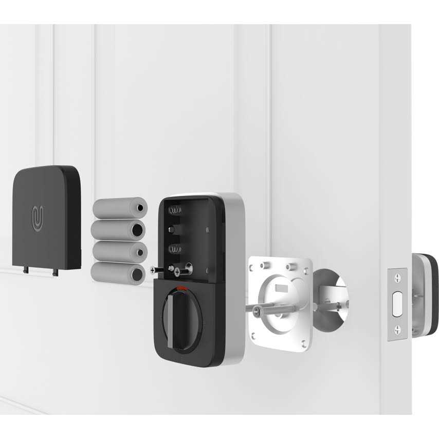 Ultraloq U-Bolt Pro Wi-Fi Deadbolt Smart Lock with Passage Handle - MT - Mrs Treak