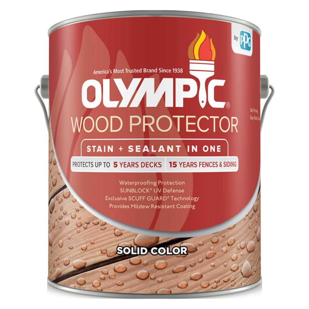 Olympic Wood Protector Exterior Semi-Transparent Wood Stain - MT - Mrs Treak