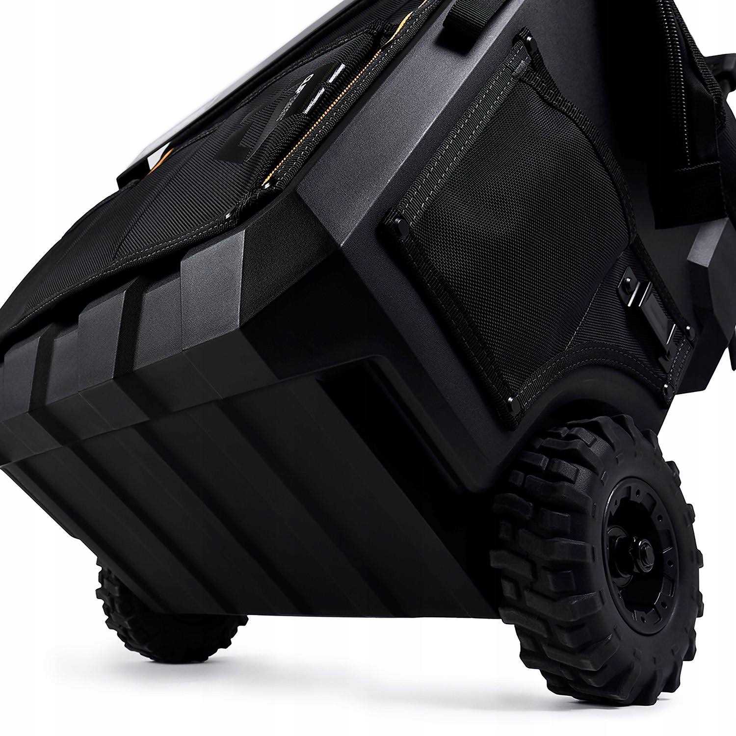 Toughbuilt XL Rolling Massive Mouth 18 Tool Bag in Black - MT - Mrs Treak