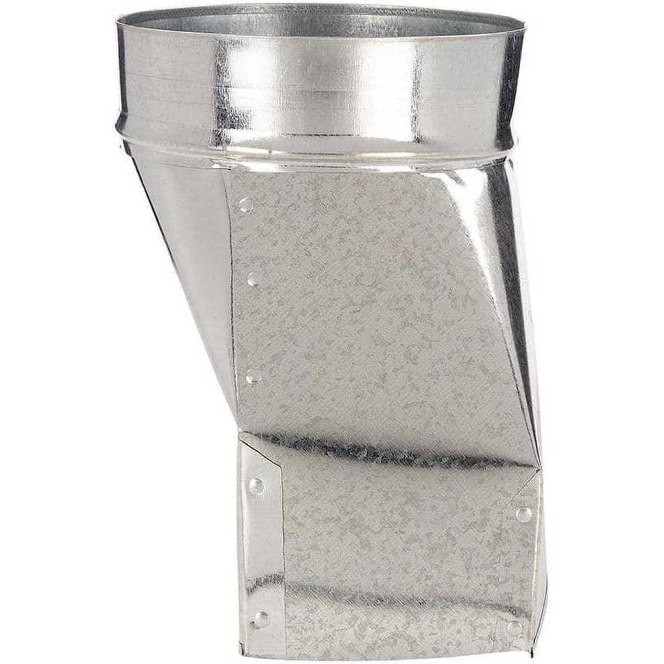 Master Flow 10 in. x 10 in. to 8 in. Ceiling Register Box CRB10X10X8 - MT - Mrs Treak