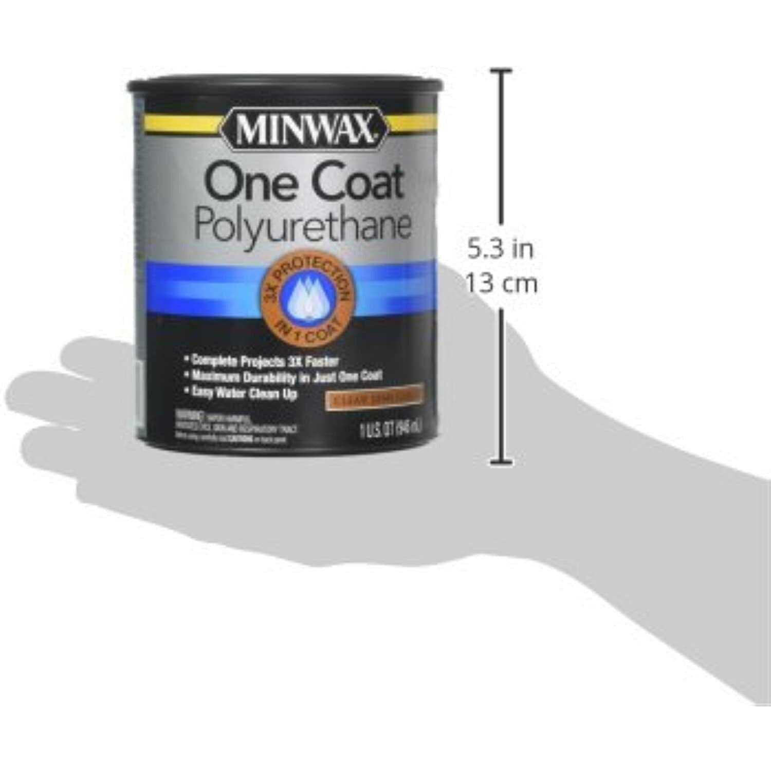 Minwax One Coat Polyurethane - MT - Mrs Treak