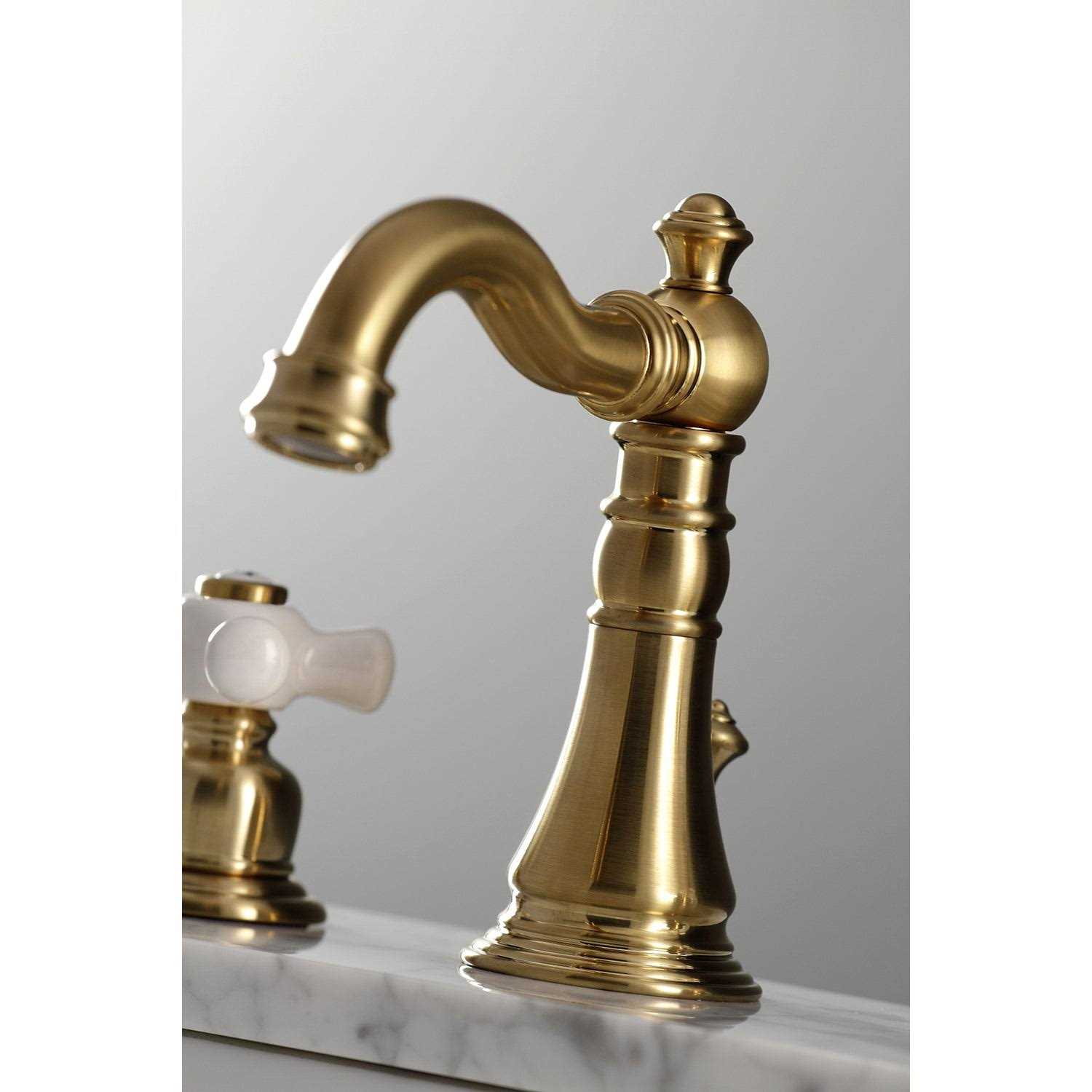 Fauceture American Classic Widespread Bathroom Faucet Brass FSC197 - MT - Mrs Treak