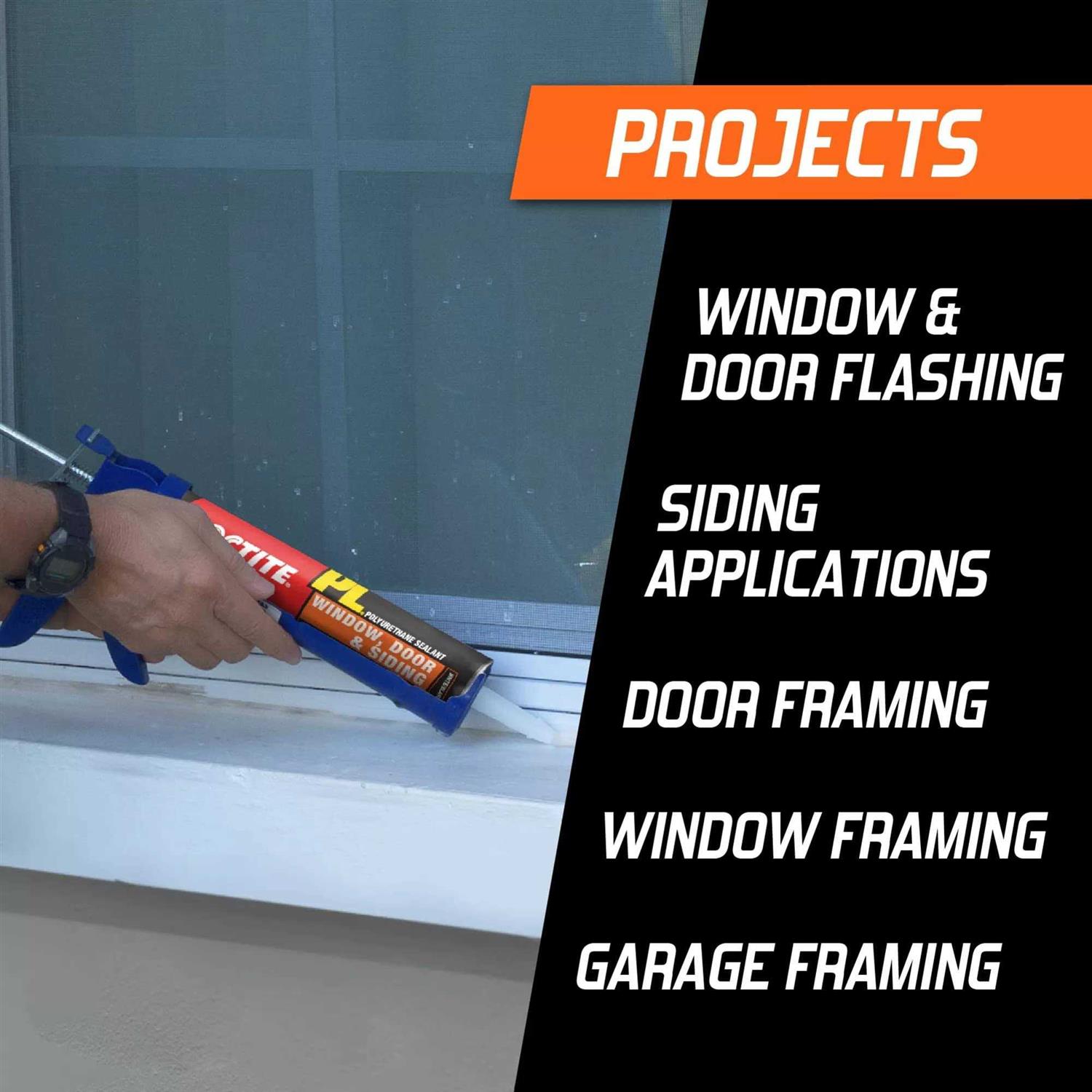 Loctite PL S10 10 oz Concrete Crack and Masonry Polyurethane Sealant - MT - Mrs Treak