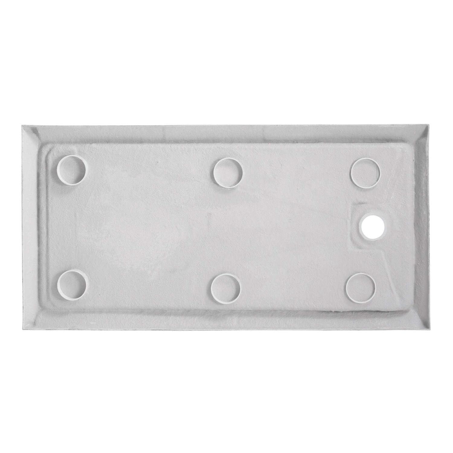 Miseno 59-7/8 x 30 Shower Base with Single Threshold and Drain - MT - Mrs Treak