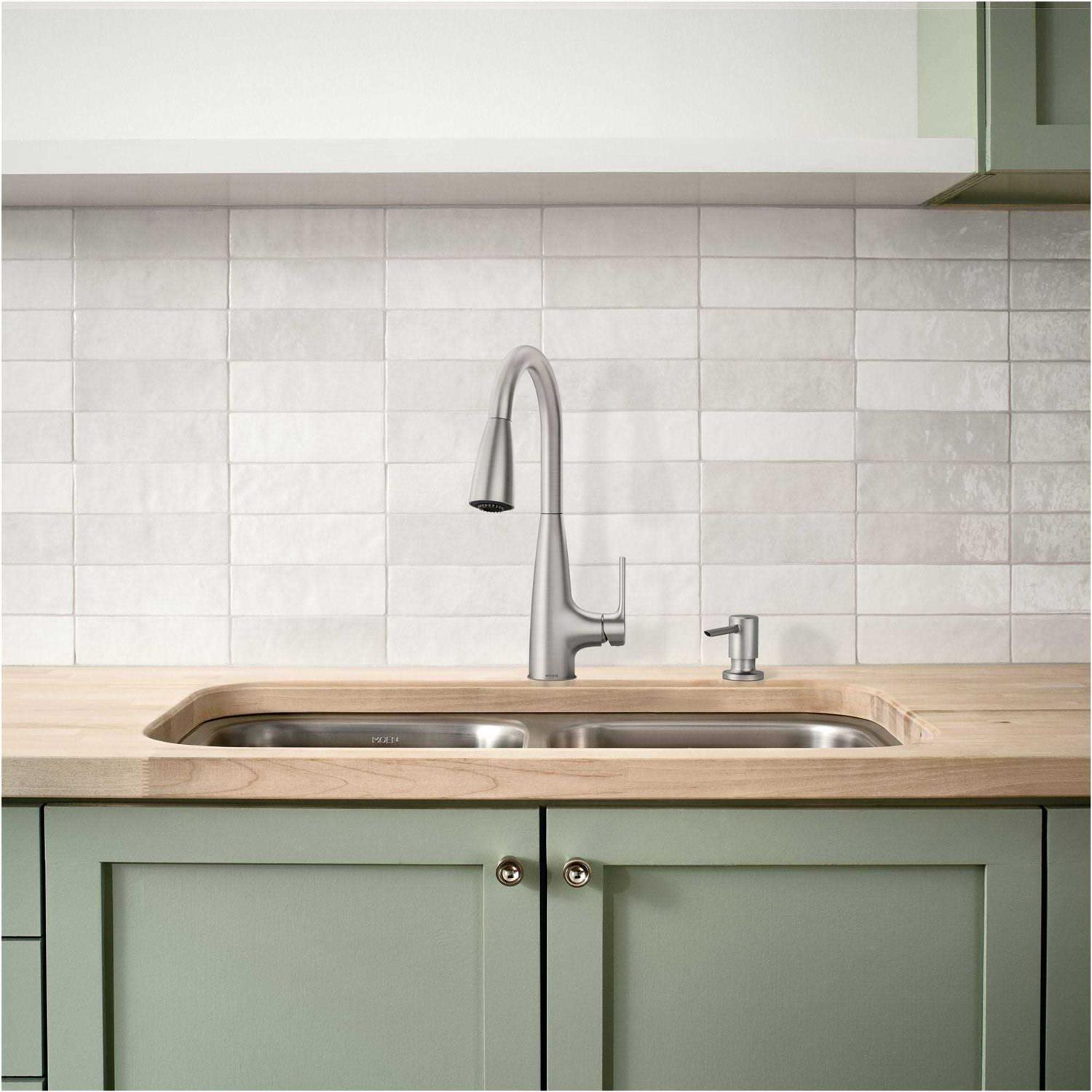 Moen 87627 Haelyn 1.5 GPM Single Hole Pull Down Kitchen Faucet - MT - Mrs Treak