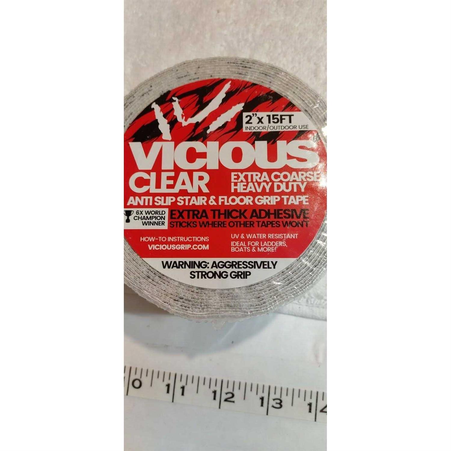 Vicious Anti Slip Tape 15′ Roll Extra Coarse - MT - Mrs Treak