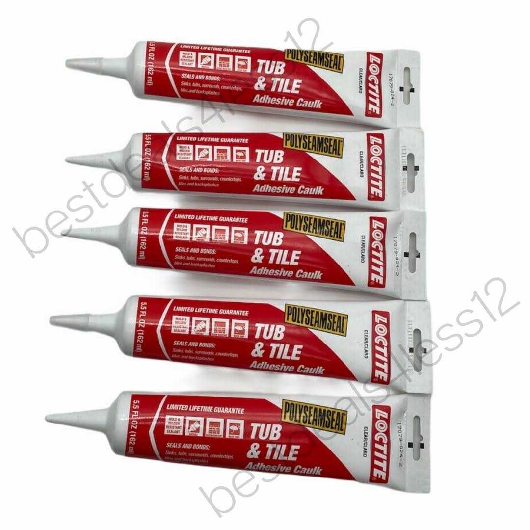 Loctite Polyseamseal Tub Tile Adhesive Caulk - MT - Mrs Treak