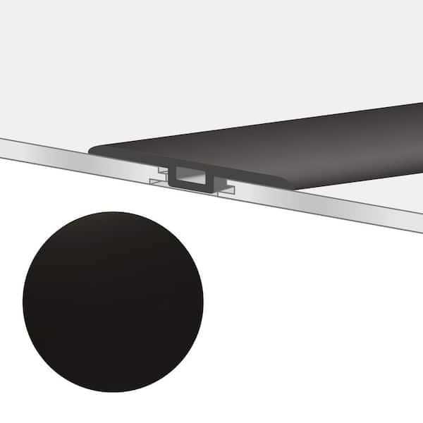 Lucida USA MaxCore Reducer Andesite 0.27-in T x 1.75-in W x 48-in L Vinyl Reducer MC-507RM - MT - Mrs Treak