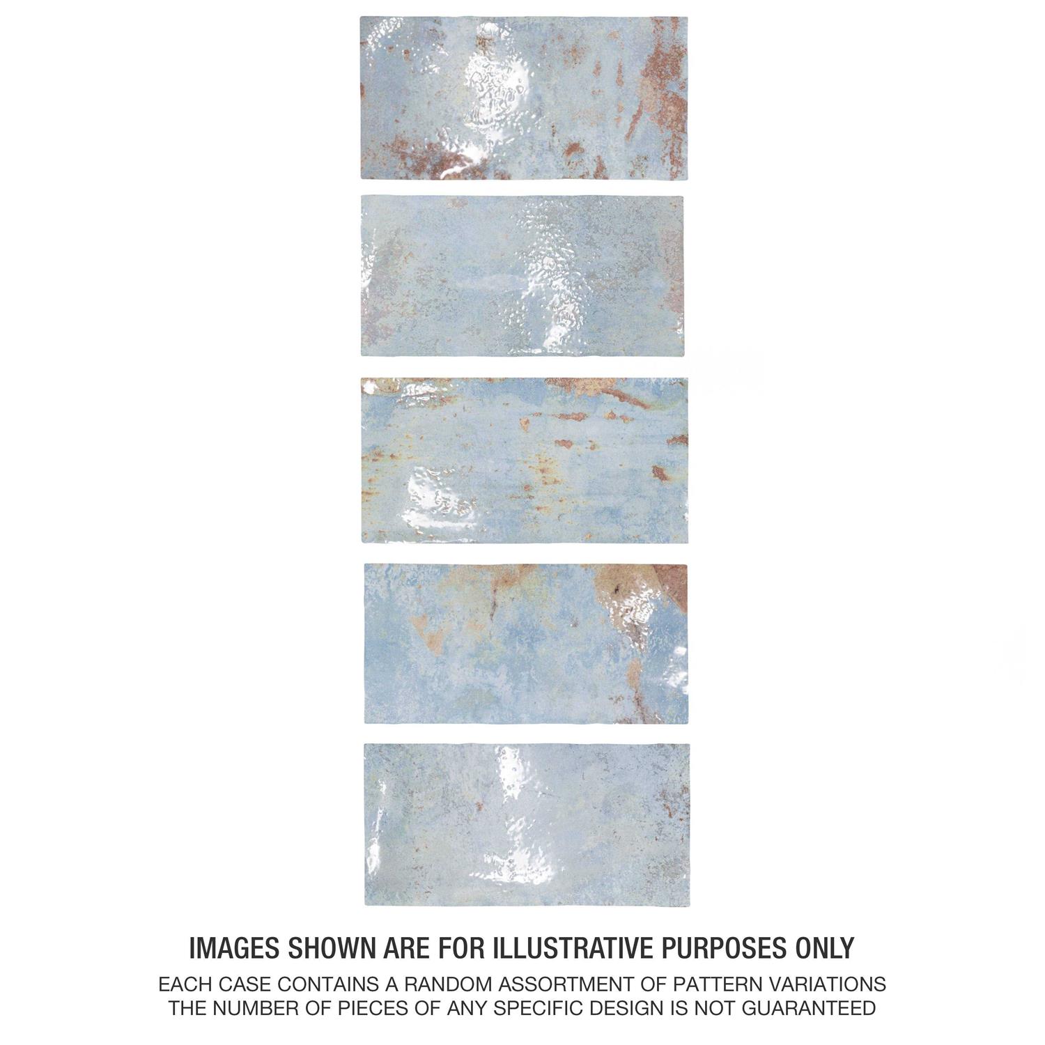 Merola Tile Biarritz 3 in. x 6 in. Ceramic Wall Tile - MT - Mrs Treak