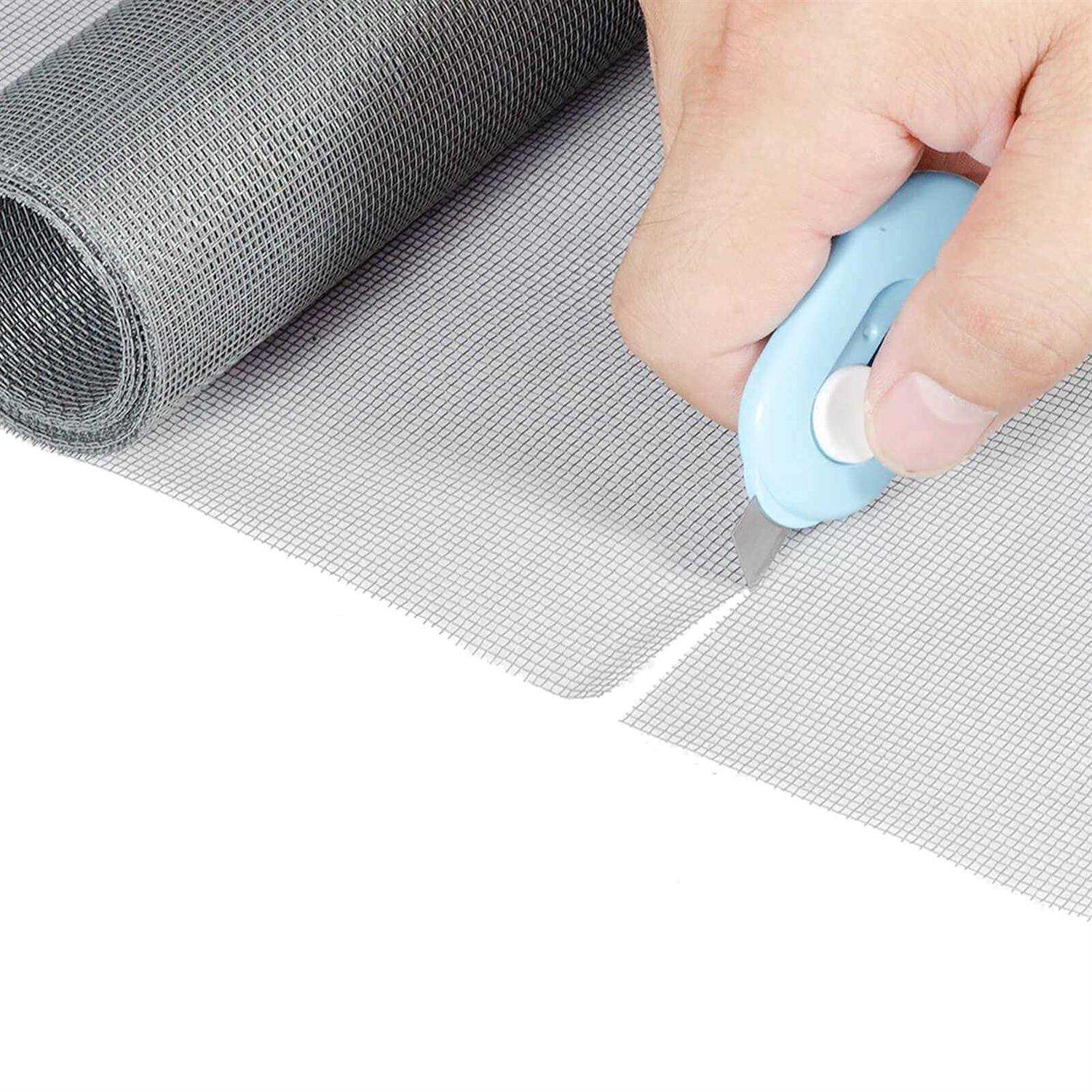 Window Screen Repair Kit 59 x 106 Screen Door Replacement Fiberglass Screen Mesh with All Screen Tools for Sliding Door and Patio Screen Door - MT - Mrs Treak