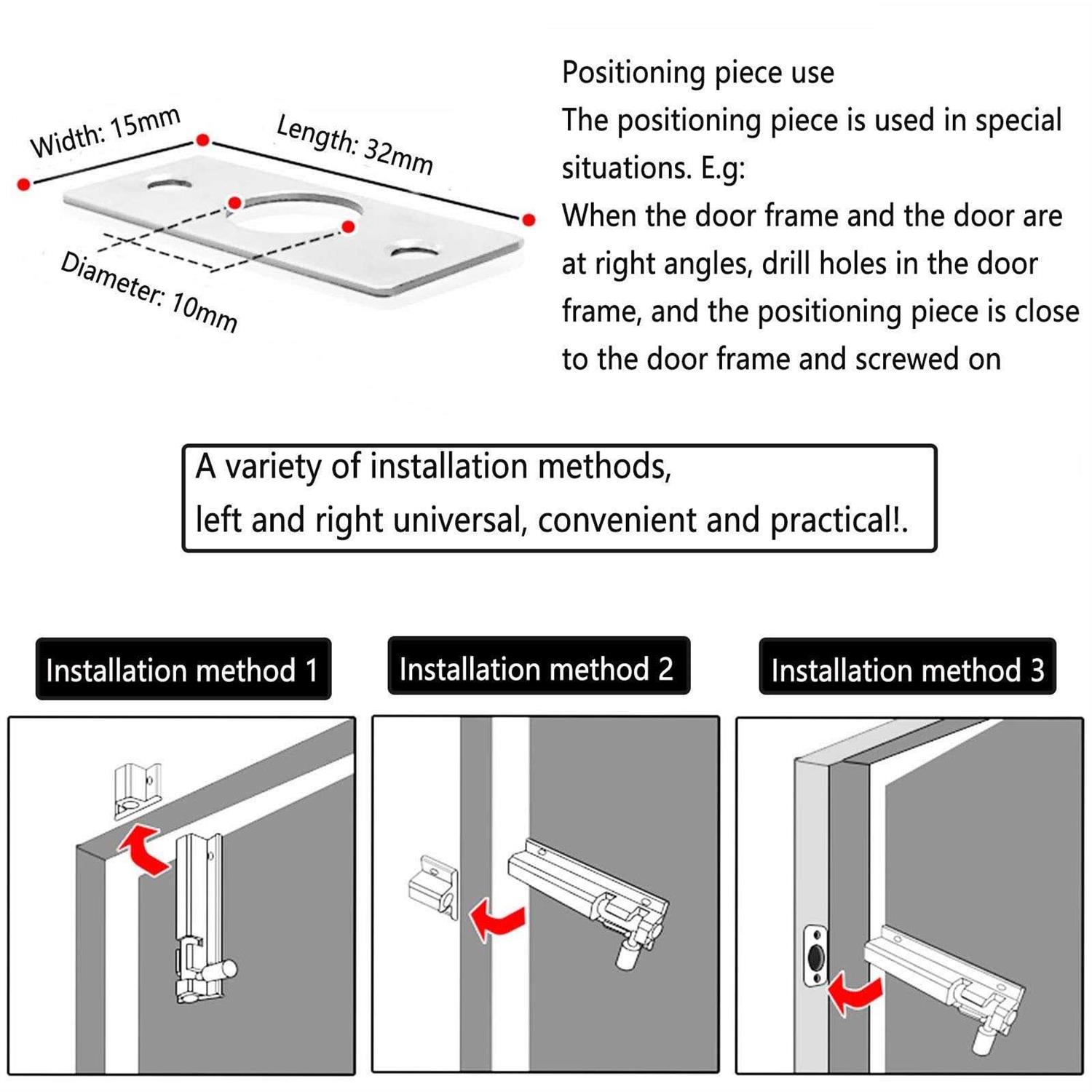 Door Latch Guard Chrome 2MDH6 - MT - Mrs Treak