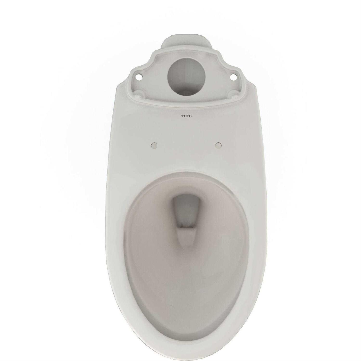 Toto Drake Elongated Tornado Flush Toilet Bowl with Cefiontect C776CEG# - MT - Mrs Treak