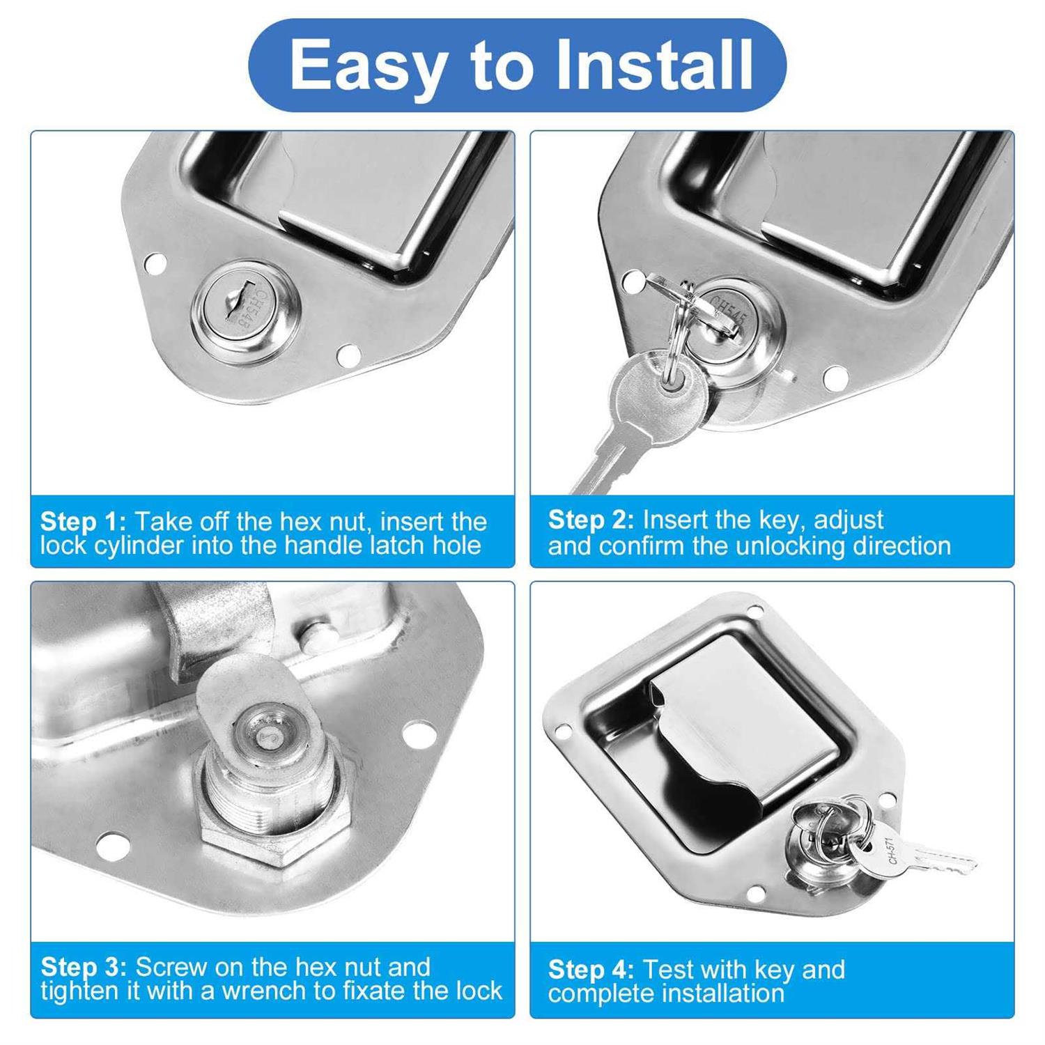 Truck Ladder Racks 800ibs Capacity Extendable Pick-up Truck Bed Ladder - MT - Mrs Treak