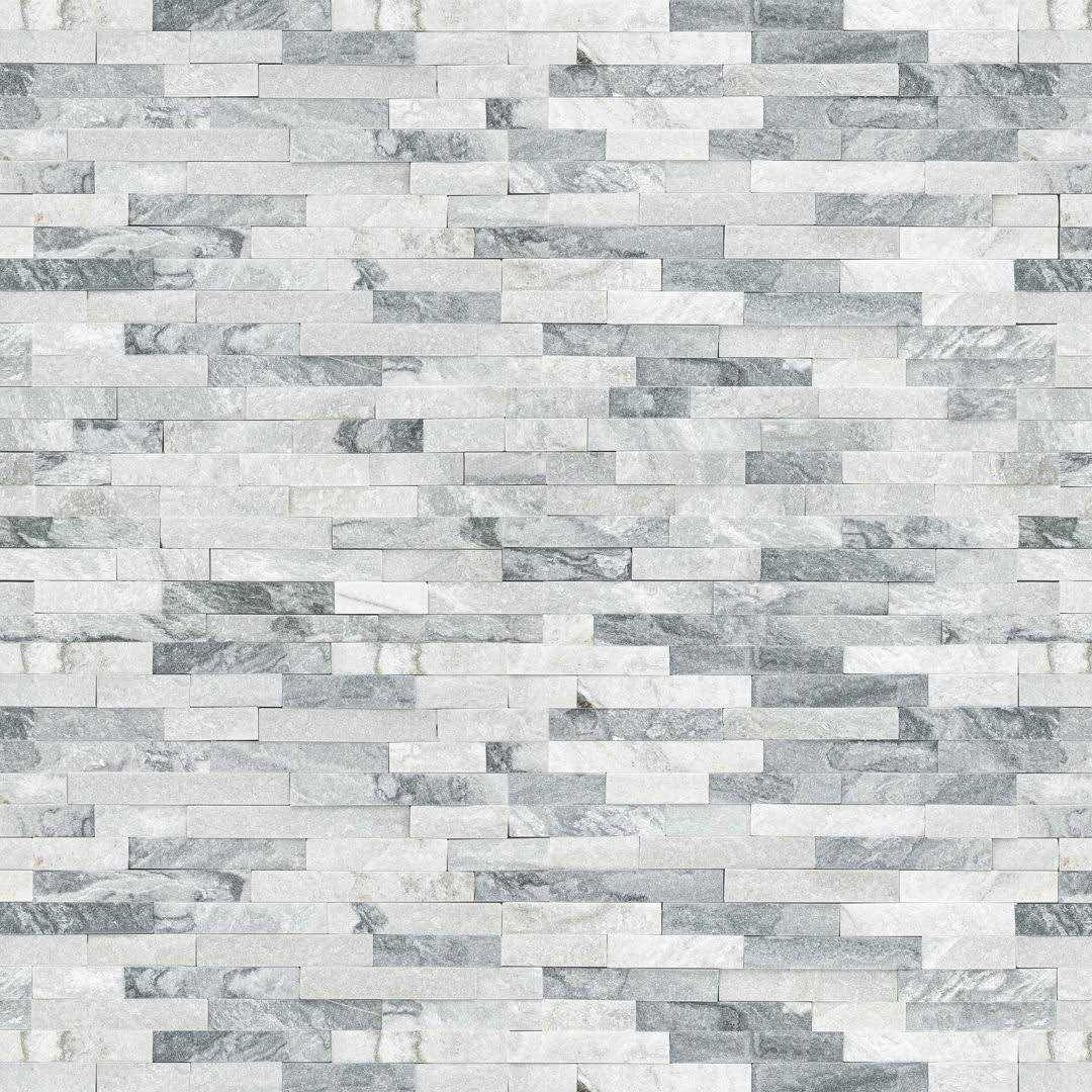 MSI Alaska Gray Ledger Panel 6 in. x Natural Marble Wall Tile - MT - Mrs Treak